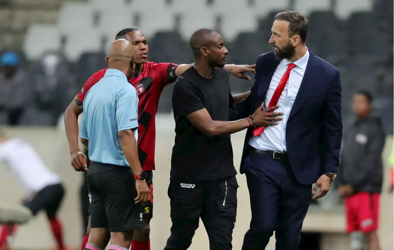 ‘Let’s meet in court’: Things get ugly between Mokwena and TS Galaxy coach