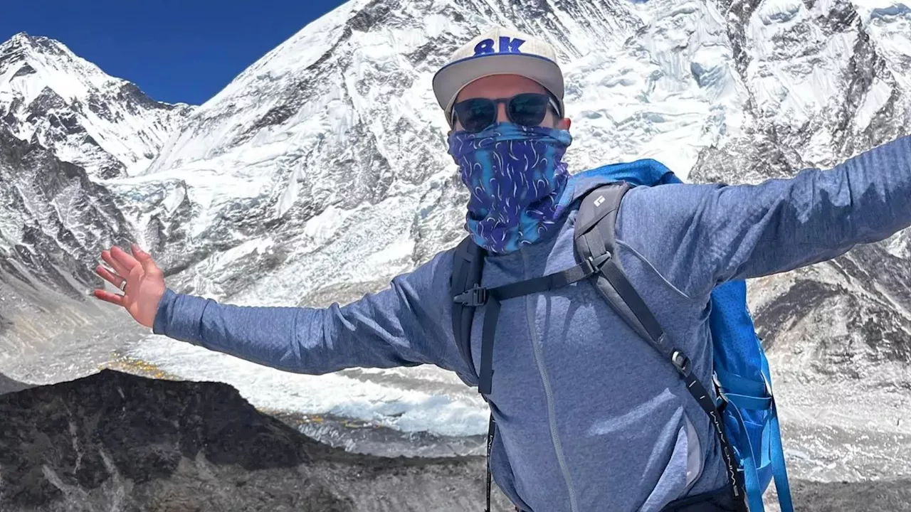 Brit climber, 40, and his Sherpa MISSING on Mount Everest after being ‘hit by falling ice’ during descent f...