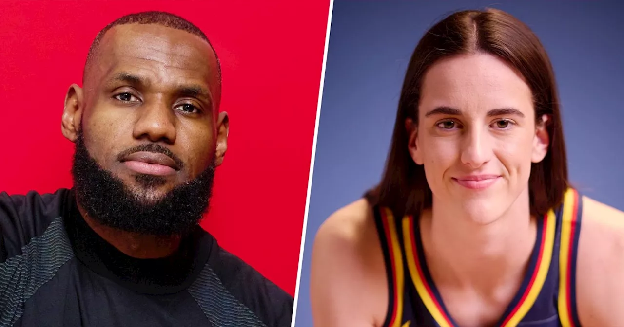 LeBron James Talks Backlash Toward Caitlin Clark And Son Bronny James