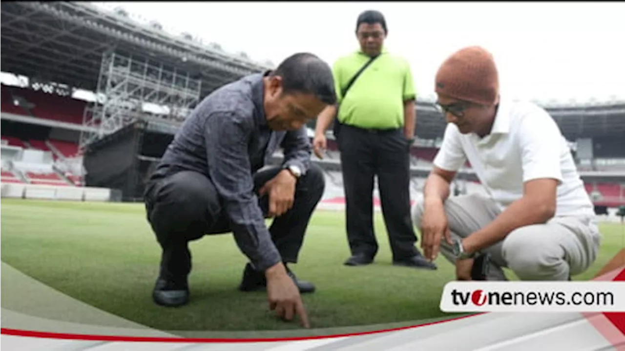 Penutup Rumput Lapangan di Stadion GBK Saat Konser Ternyata Sama dengan Stadion di Inggris