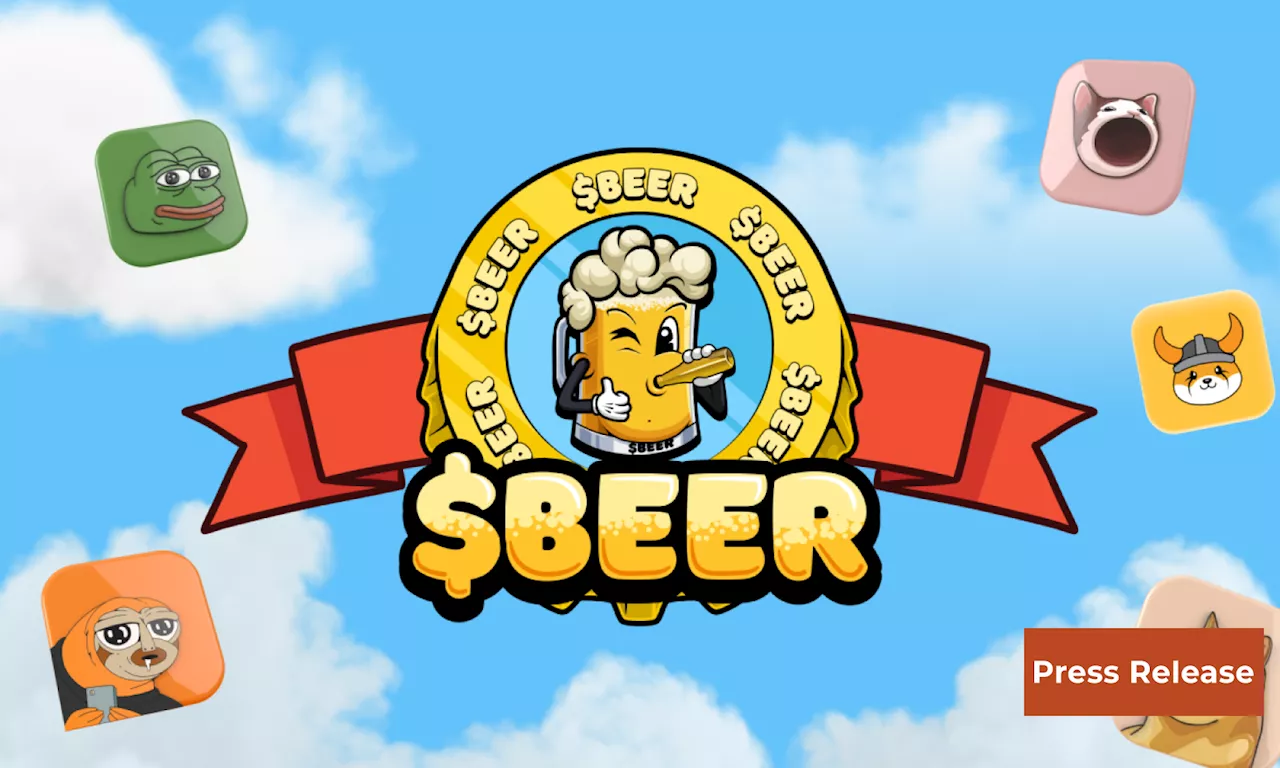 $BEER, a New Solana-Based Memecoin completes Pre-Sale of 30,000 SOL this week