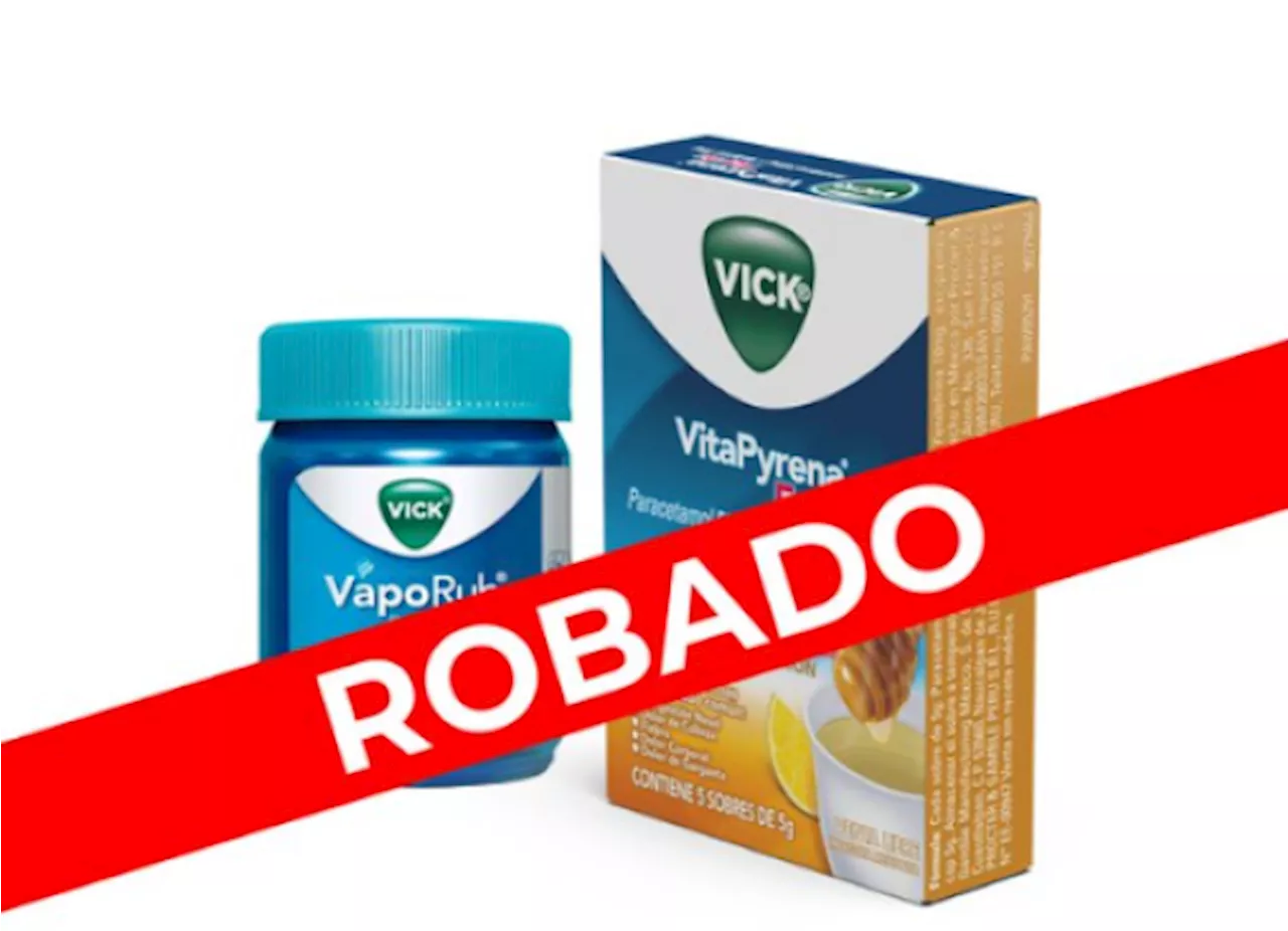 Cofepris emita alerta sanitaria por robo de lotes de Vaporub y VitaPyrena Forte