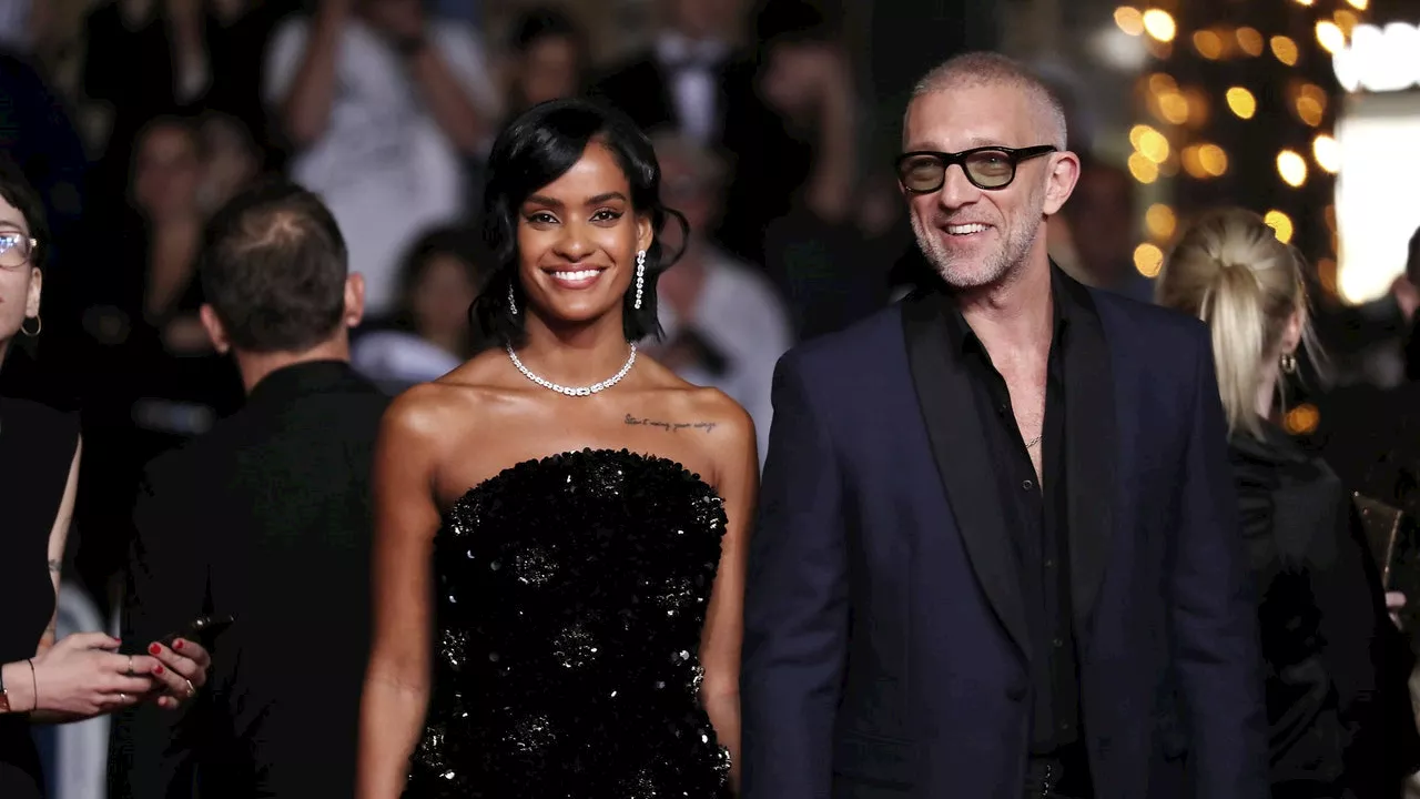 Vincent Cassel e Narah Baptista, il primo red carpet di coppia al Festival di Cannes