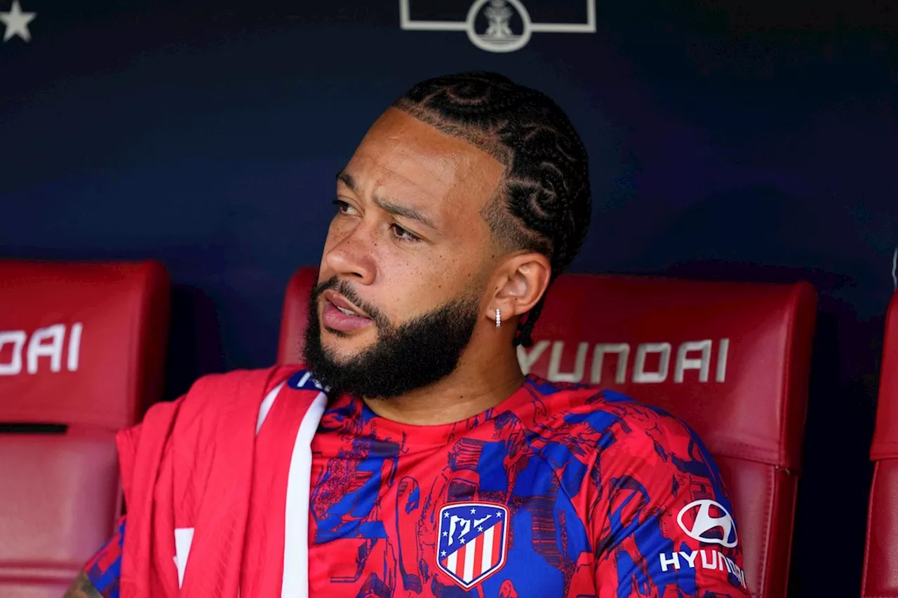 'Atlético Madrid laat blessuregevoelige Depay transfervrij vertrekken'