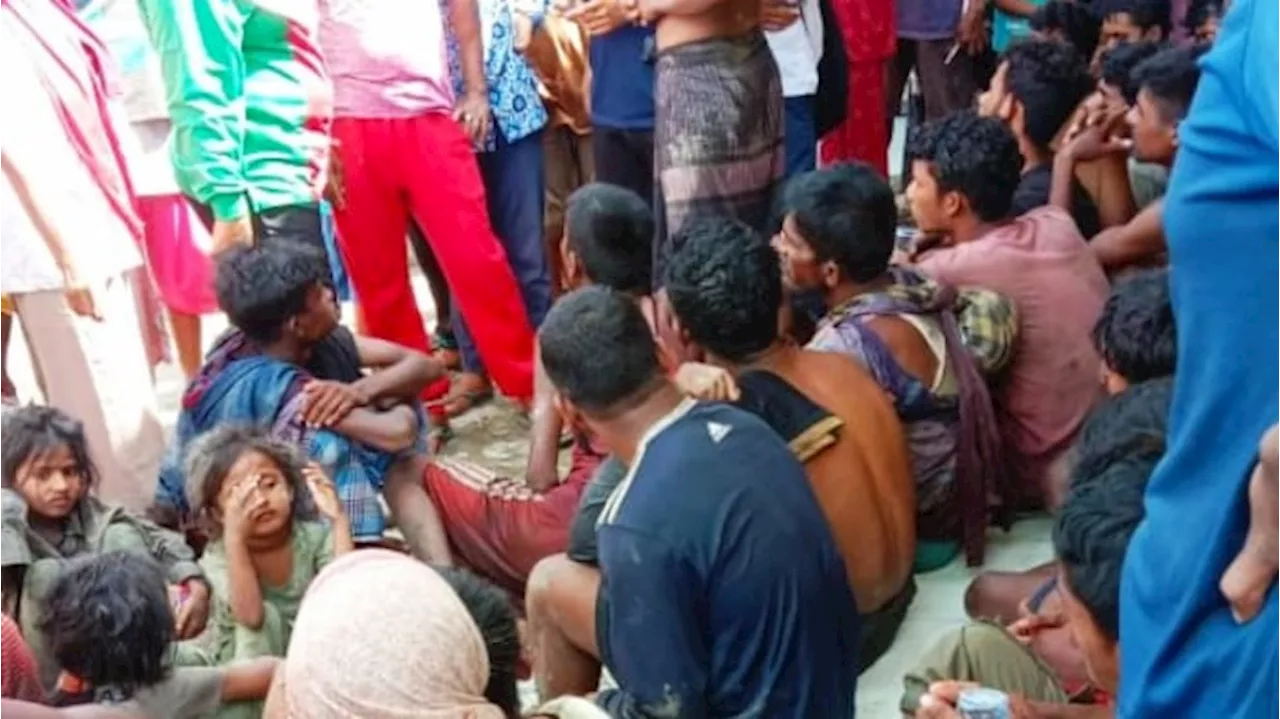 Gunakan Kapal Kayu, 51 Orang Etnis Rohingya Berlabuh di Kabupaten Langkat