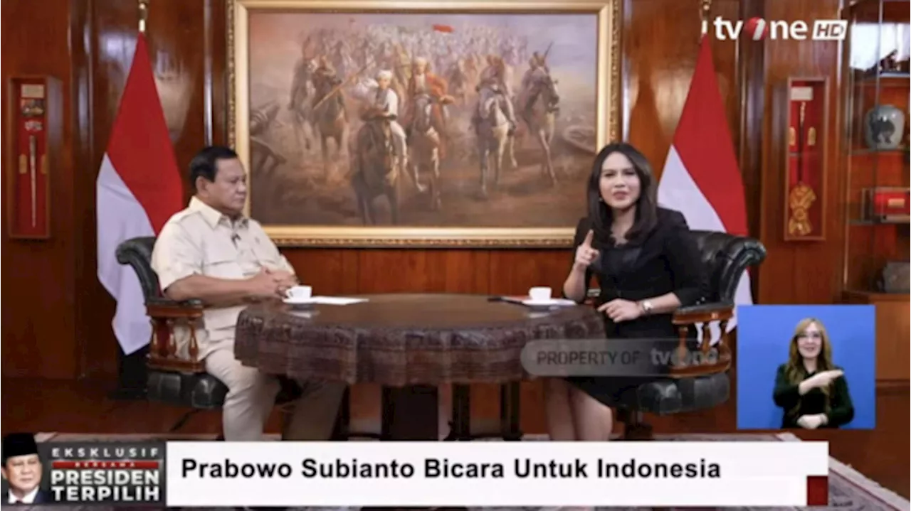 Prabowo Subianto Tidak Mau Euforia Berlebihan Usai Menang: Sekarang Saya Harus Bekerja Keras