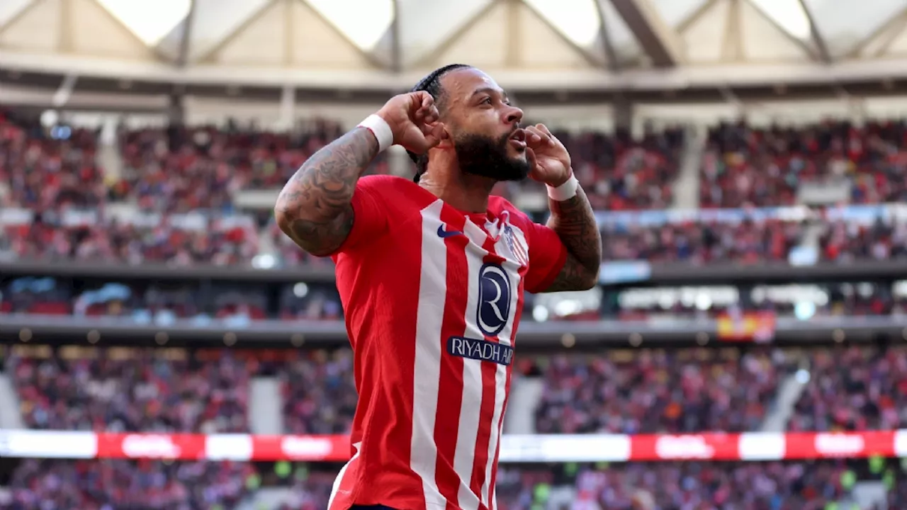 Memphis Depay mag transfervrij vertrekken bij Atlético Madrid