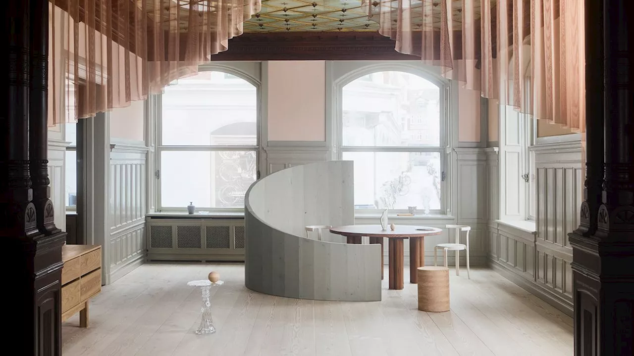 A redesigned Aarhus showroom reinterprets Danish history through modern context