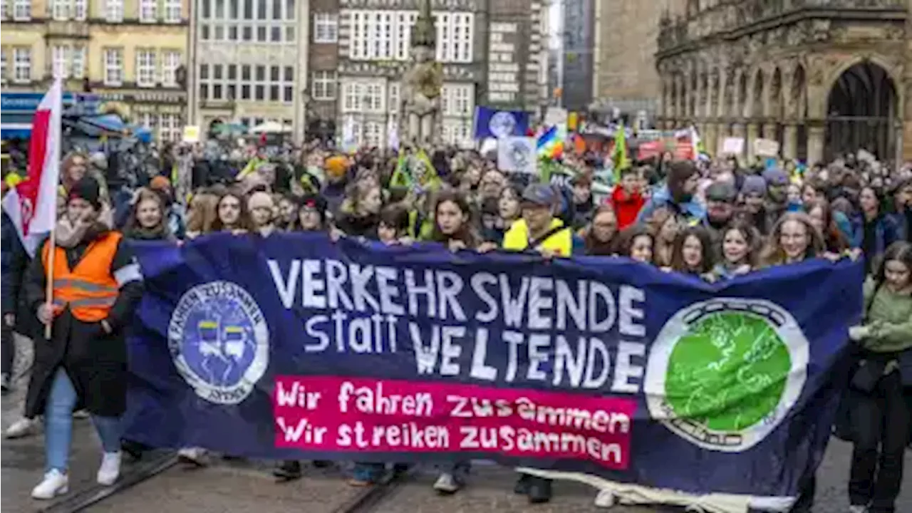 Bremen: Fridays for Future streikt im Vorfeld der EU-Wahl