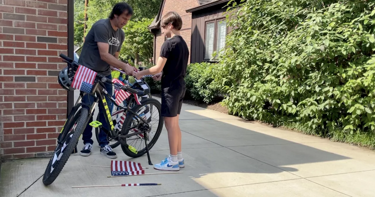 Indianapolis father and son make a tradition out of biking to the Indy 500