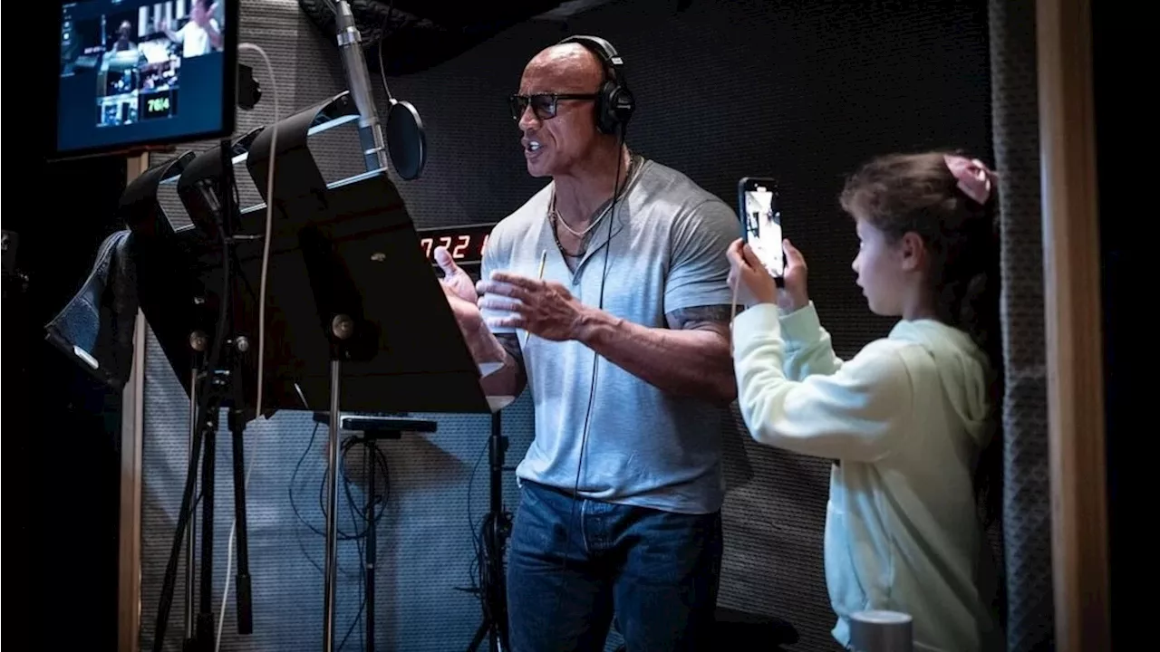 Dwayne Johnson wraps up work on 'Moana 2': See sweet photos with his daughter