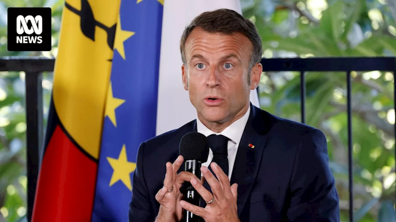 French president Emmanuel Macron delays New Caledonia voting reforms after deadly riots