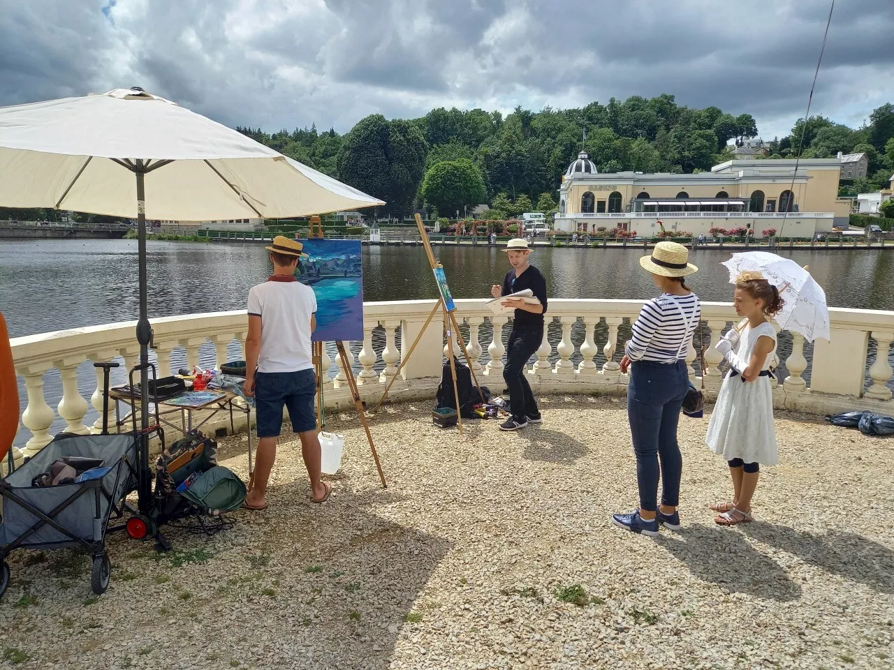 Dimanche, les peintres vont investir les rues de Bagnoles-de-l'Orne