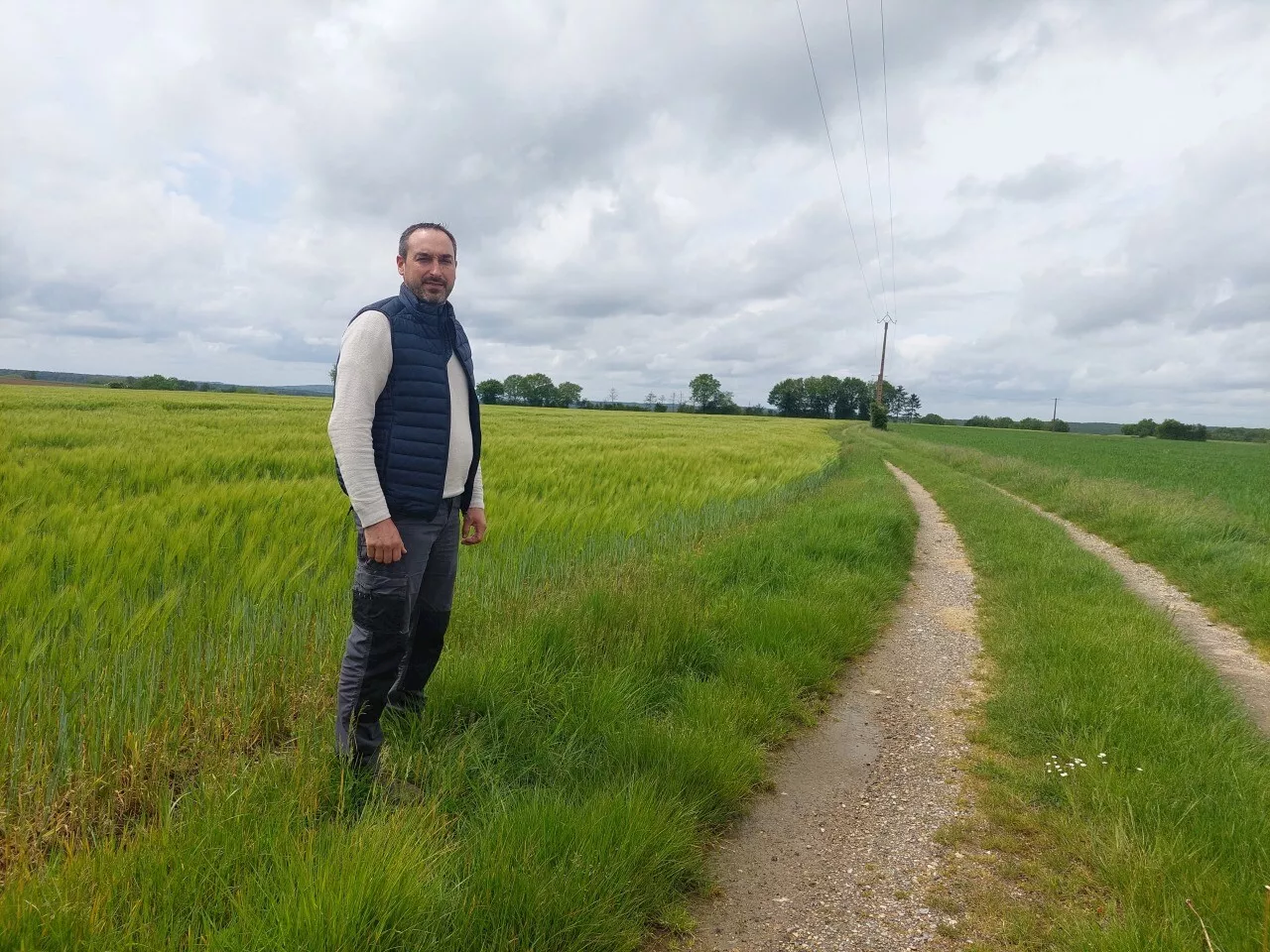 Eure-et-Loir : cet agriculteur fait appel au Parc pour replanter une haie bocagère