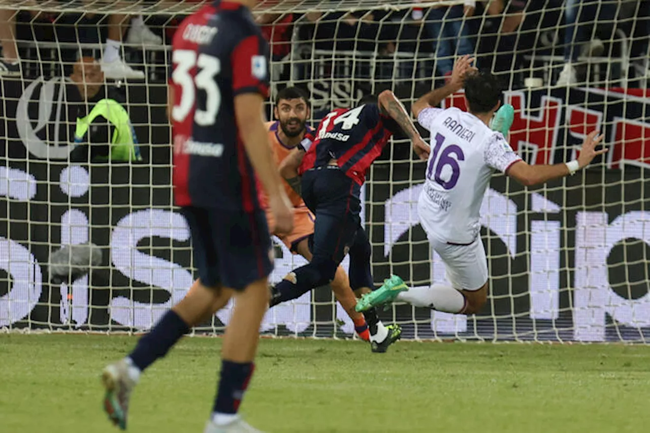 Serie A: in campo Cagliari-Fiorentina 2-2 CRONACA e FOTO