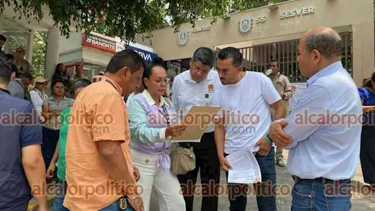 Gobierno de Cuitláhuac investiga a trabajadores de Salud por protesta