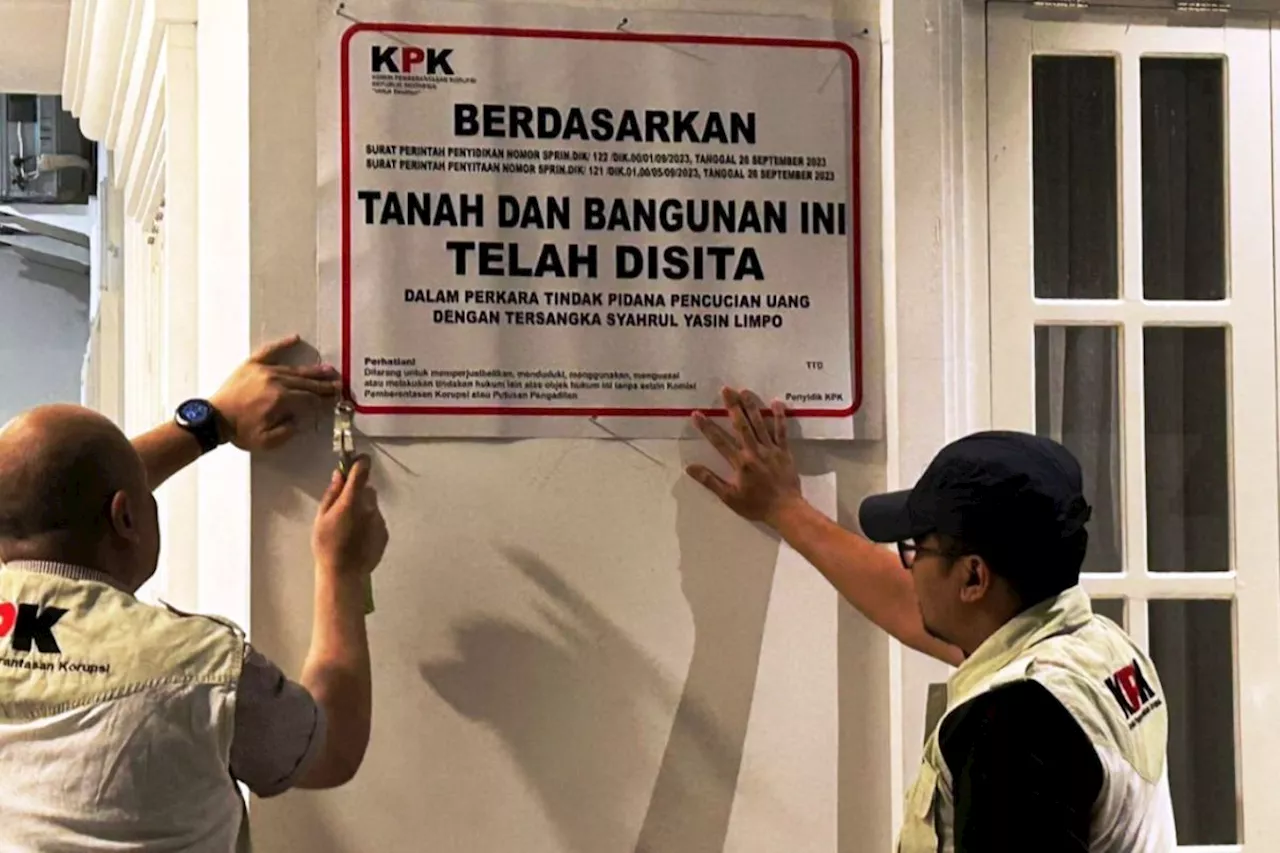 KPK temukan pihak tutupi papan sita di rumah SYL