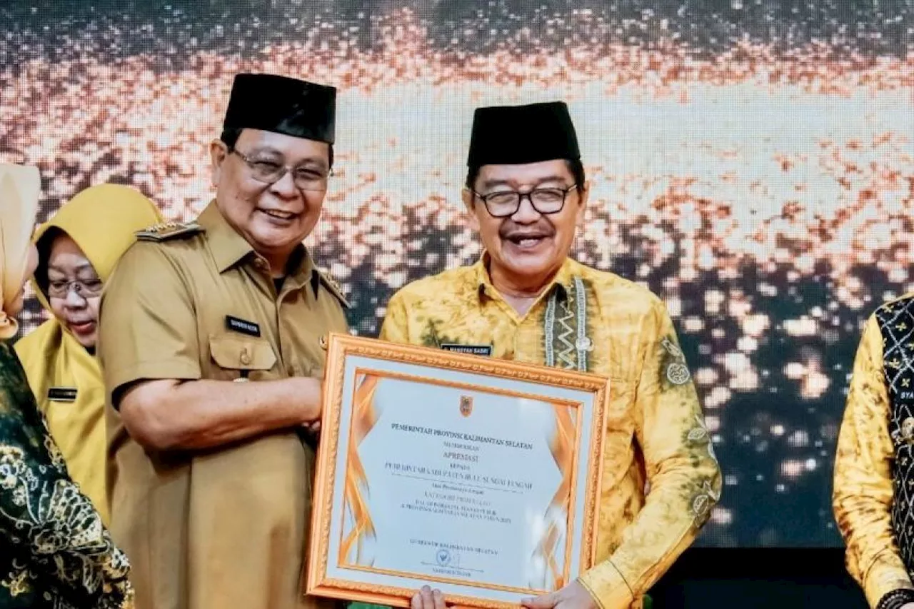 Pemkab HST raih penghargaan pelayanan publik peringkat enam nasional