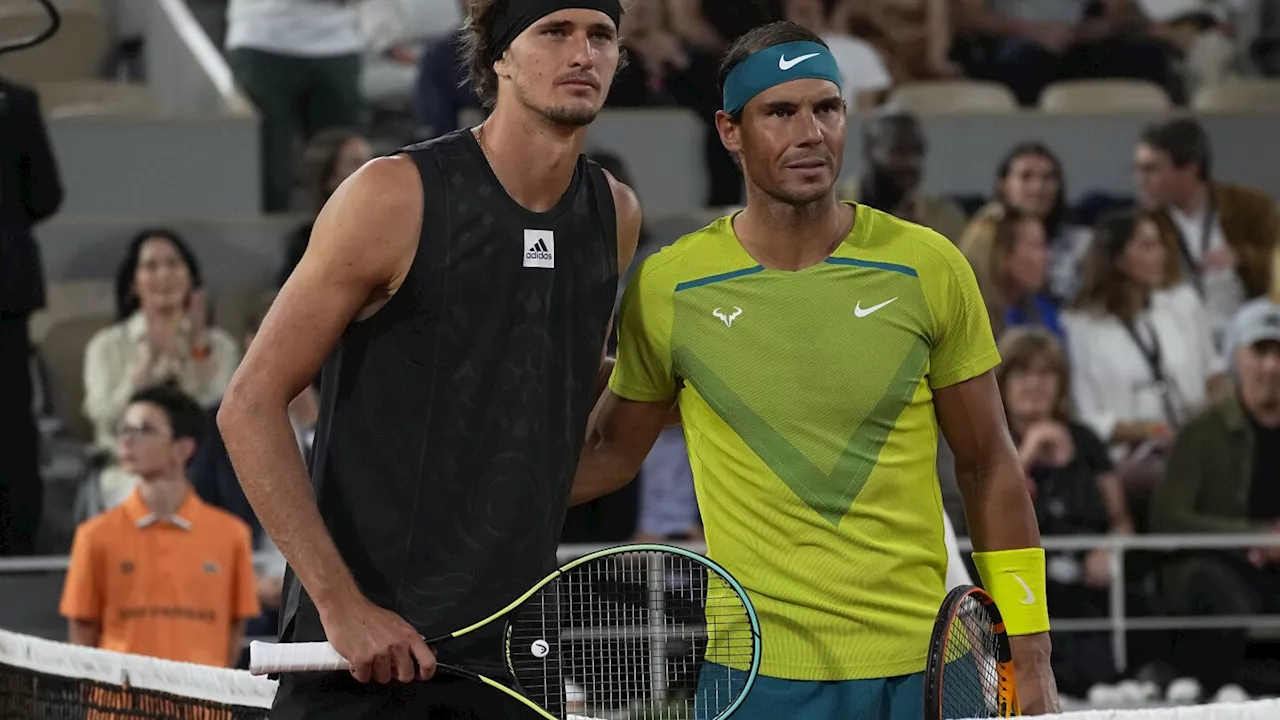 French Open: Nadal faces Zverev in first round