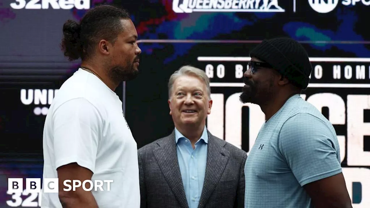 Joe Joyce vs Derek Chisora: Heavyweights to fight in London in July