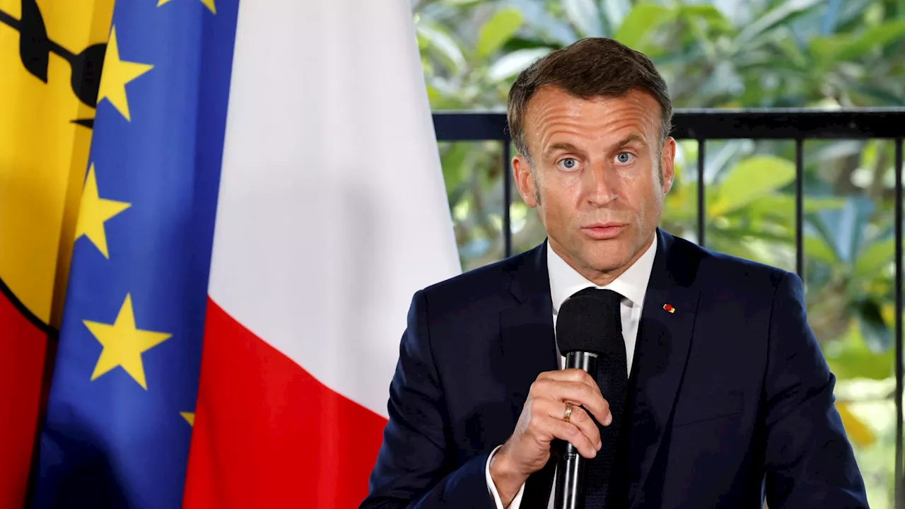 Nouvelle-Calédonie: Emmanuel Macron veut 'l'apaisement', mais sans 'retour en arrière' institutionnel