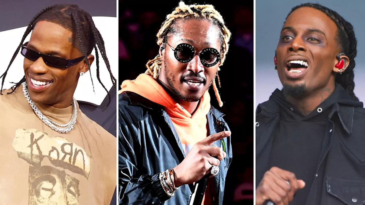 Travis Scott, Playboi Carti, Future Land in Top 10 of TikTok Billboard Top 50