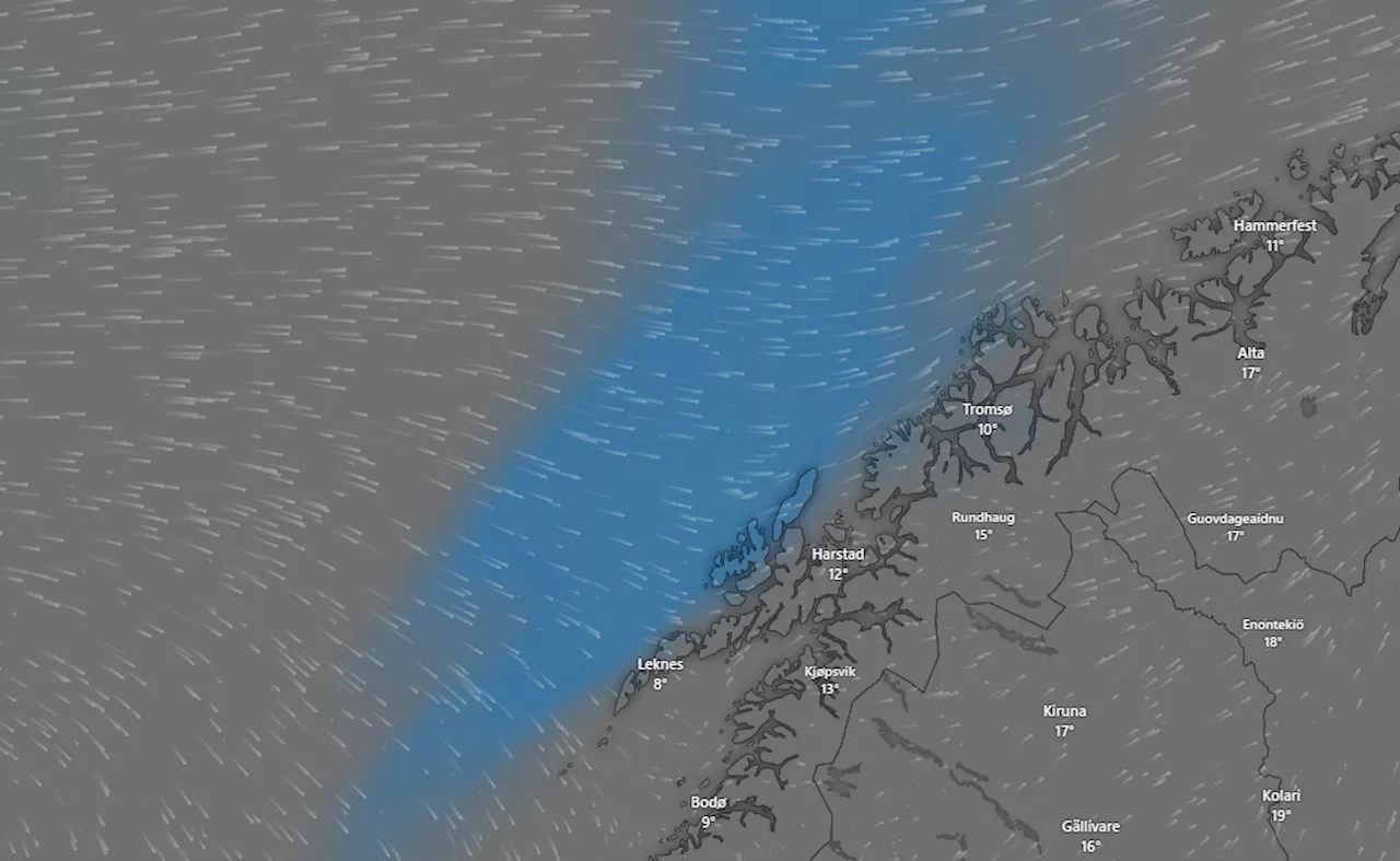 Full sommer i noen timer, så snur det helt: – Blir et skikkelig dropp i temperaturen