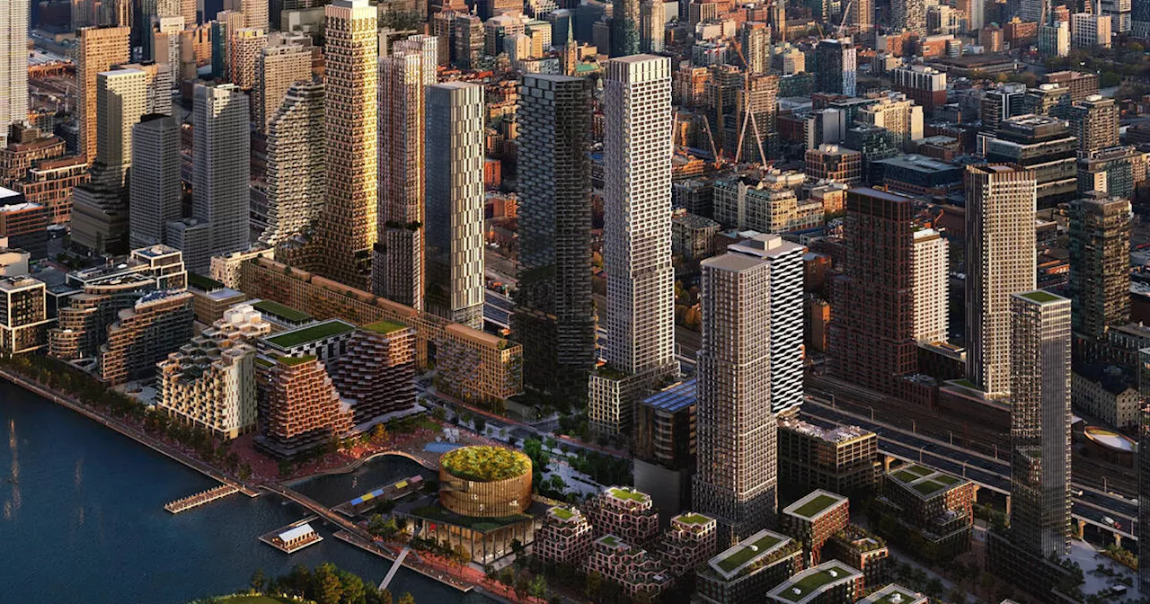 Toronto's next cluster of waterfront skyscrapers is moving closer to reality