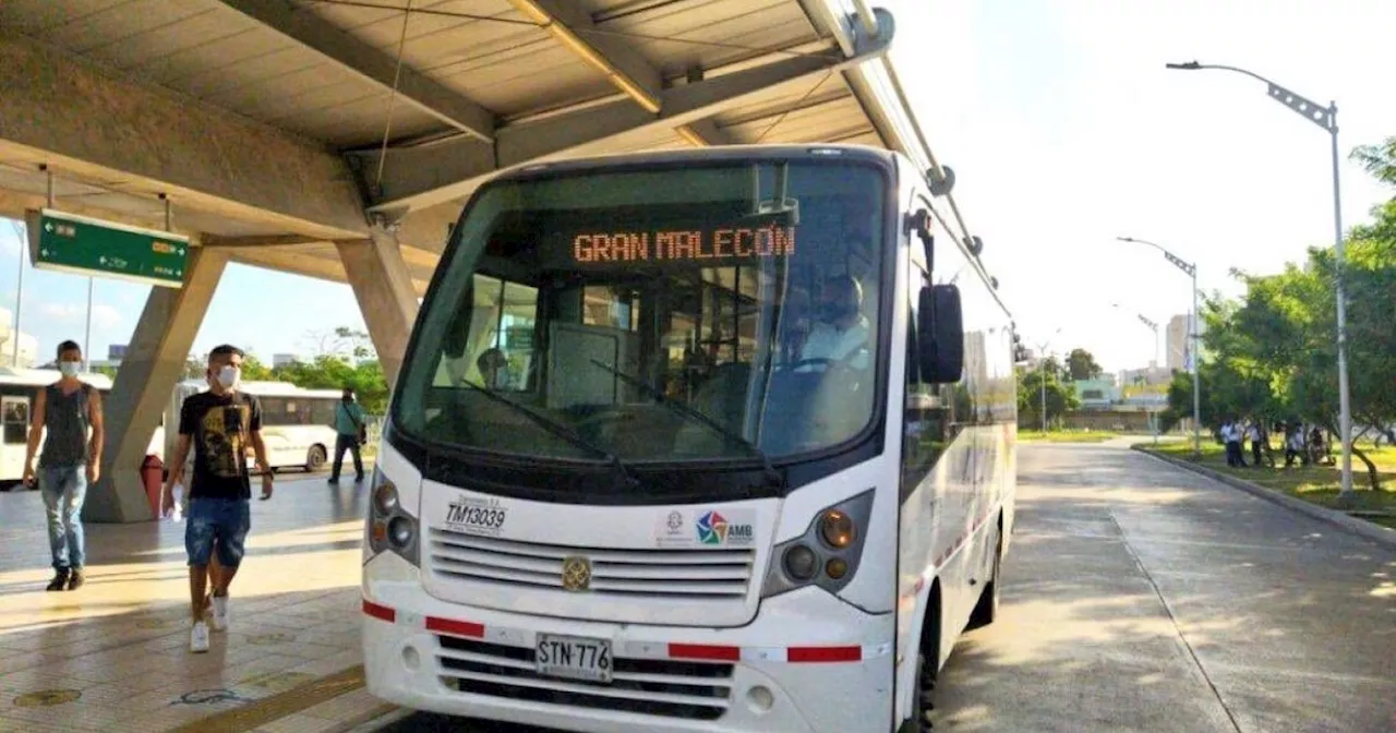 Admiten demanda contra Transmetro y AMB para exigir arreglo de buses y troncales