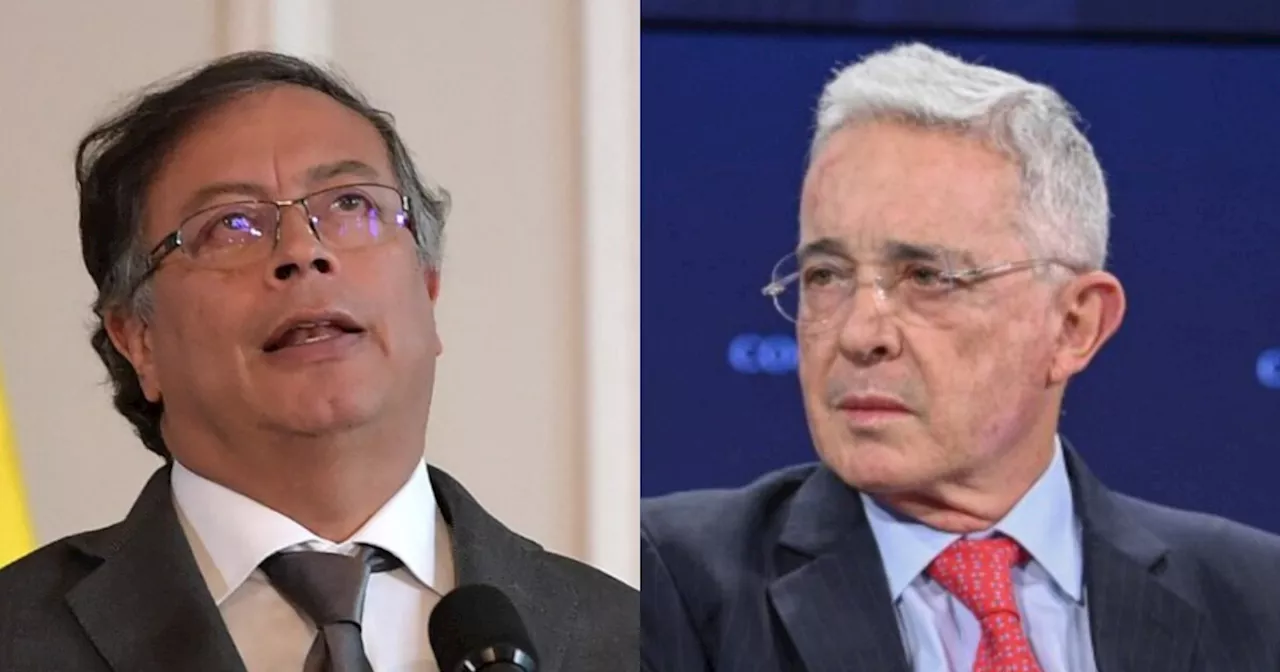 Petro invita a Uribe a “que aprenda a hablar de paz” luego de críticas del expresidente