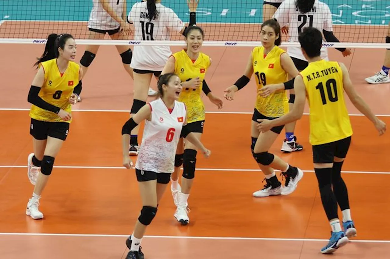 Klasemen AVC Challenge Cup 2024 - Vietnam Tegaskan Status Juara Bertahan, Indonesia di Atas Singapura