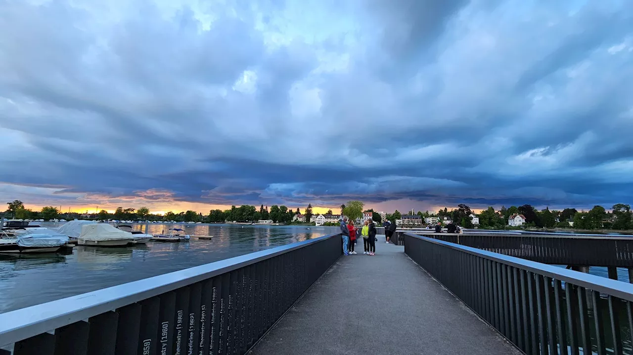 Wetter in Bayern: Wetterdienst warnt vor Starkregen und Gewittern in Bayern