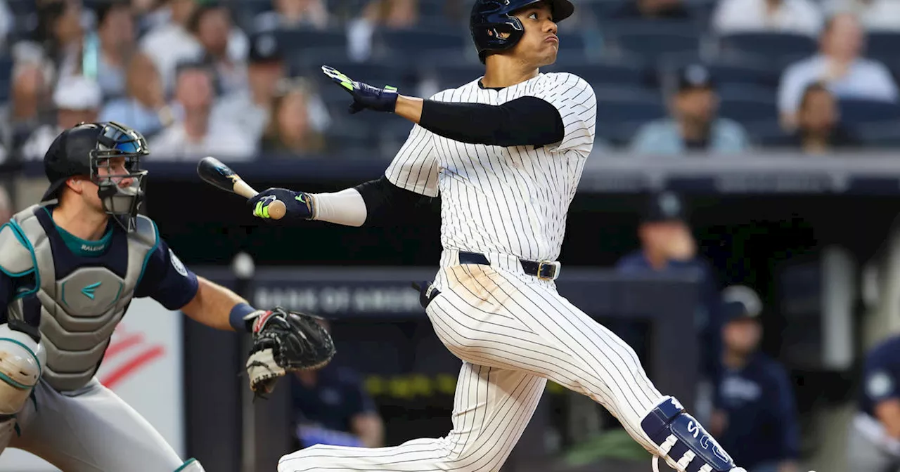 Juan Soto homers twice, Yankees snap mini slide with win over Mariners