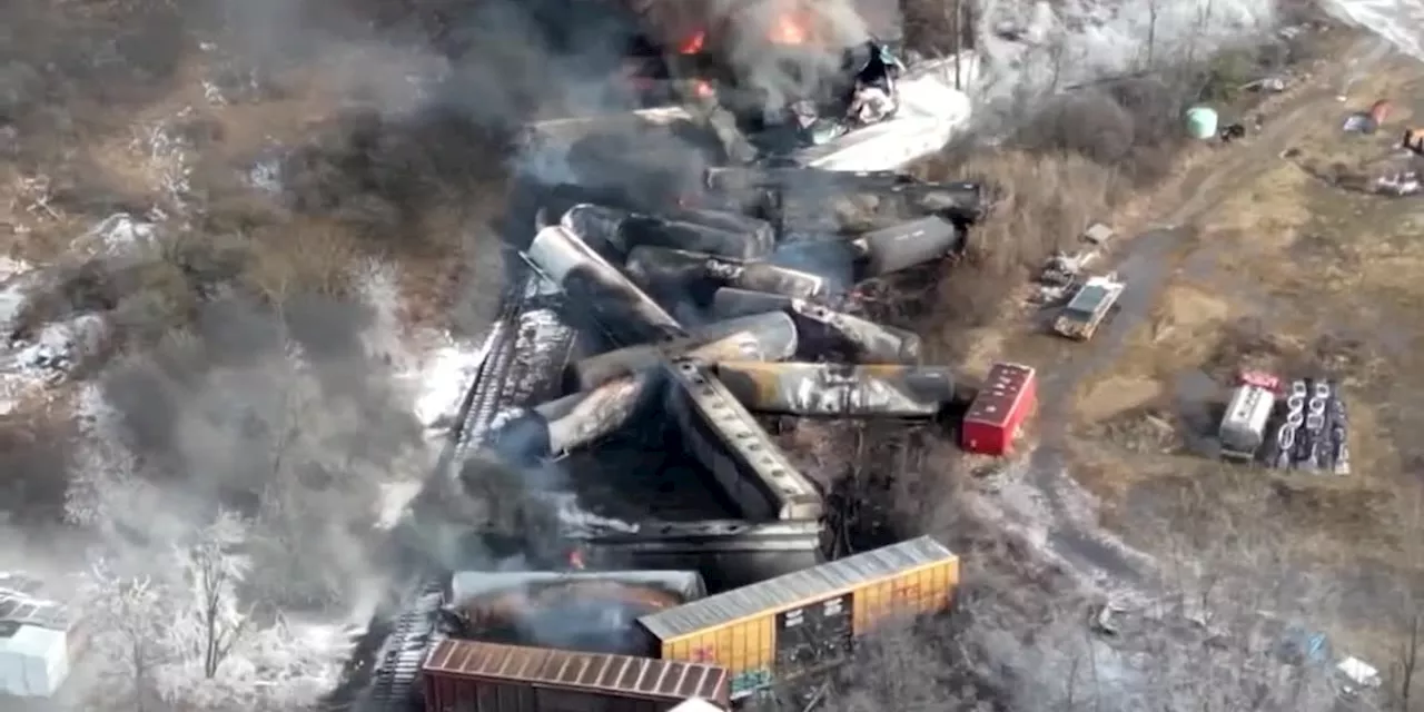 Norfolk Southern gets smacked by US DOJ/EPA for East Palestine train derailment