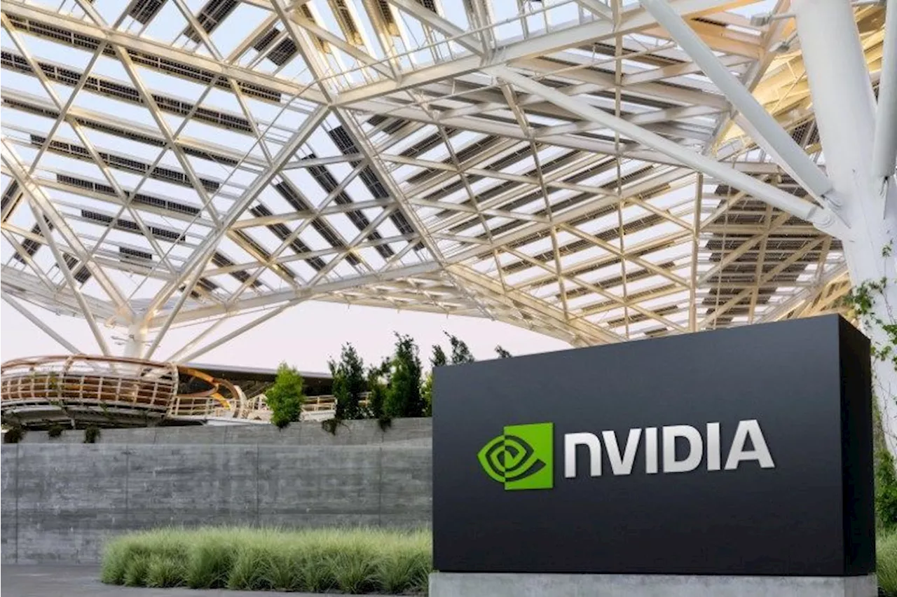 Ações da Nvidia superam US$ 1 mil pela primeira vez após receita recorde