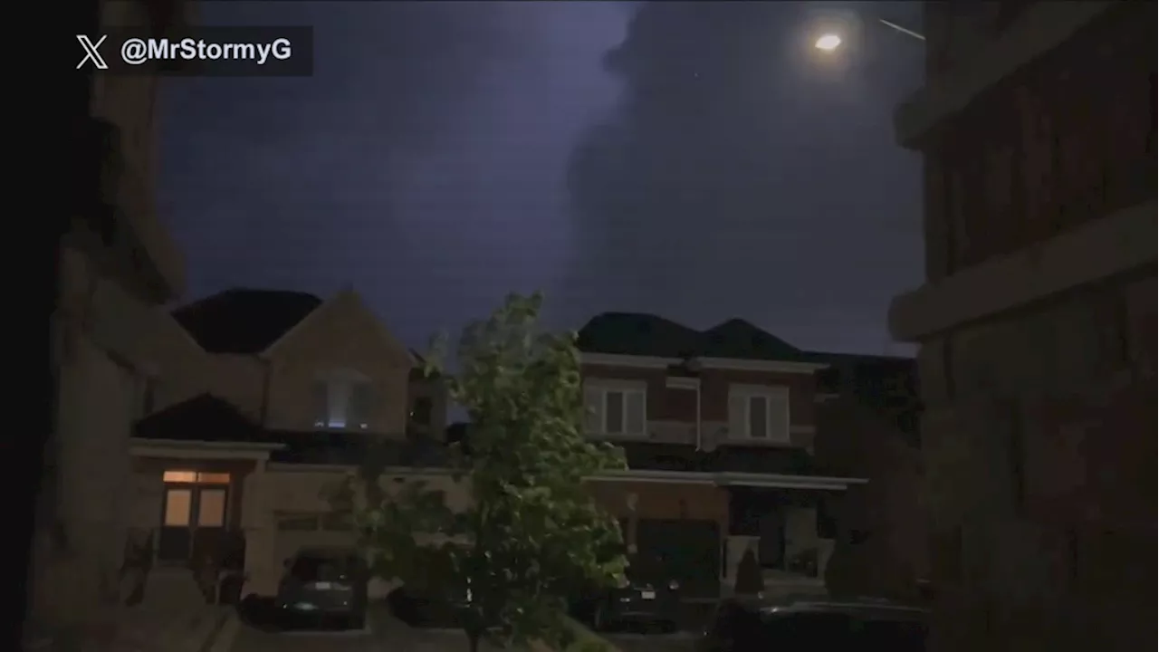 Tornado warnings briefly issued north of GTA as thunderstorms sweep through Ontario