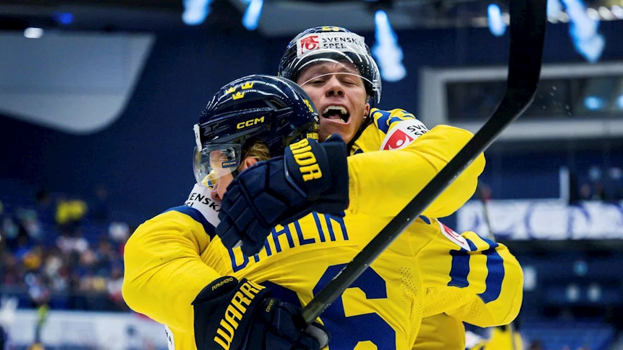 Tre Kronor till VM-semifinal efter rysare mot Finland