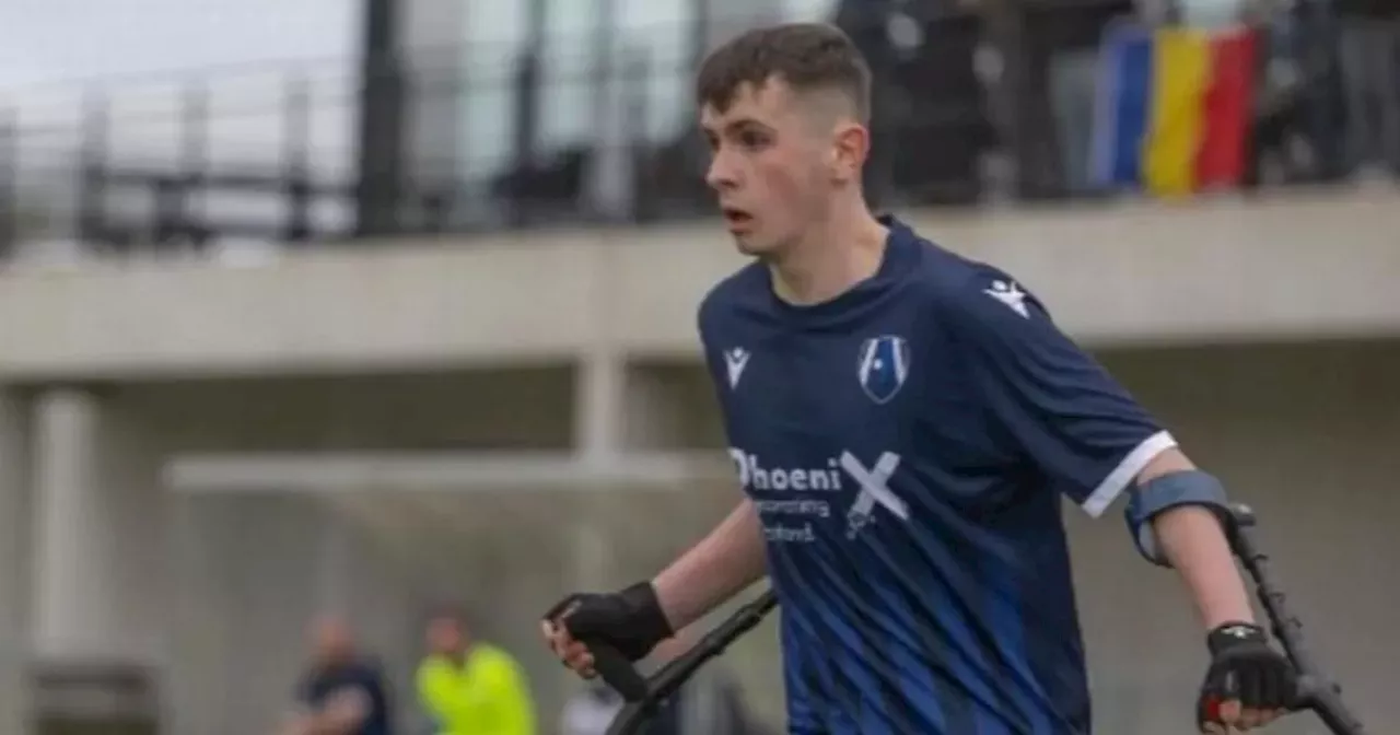 Amputee football star preparing for Scotland Euros bid