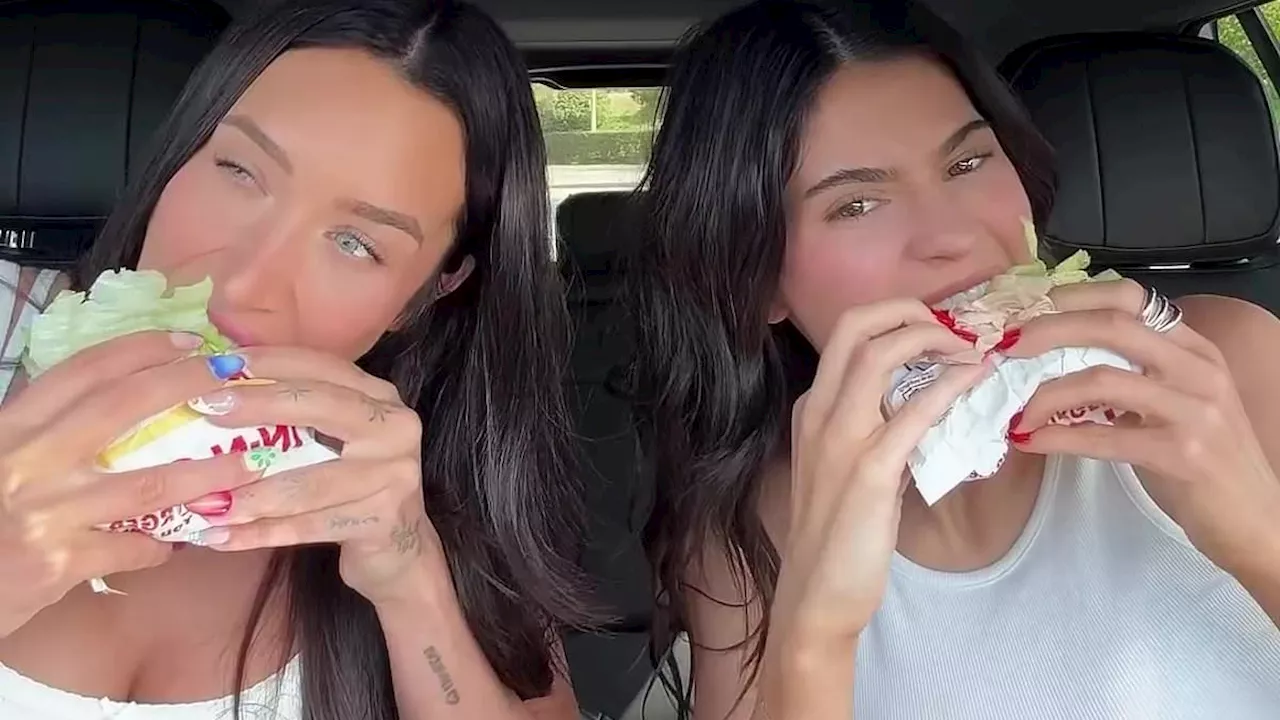 Kylie Jenner chows down on In-N-Out - the healthy version