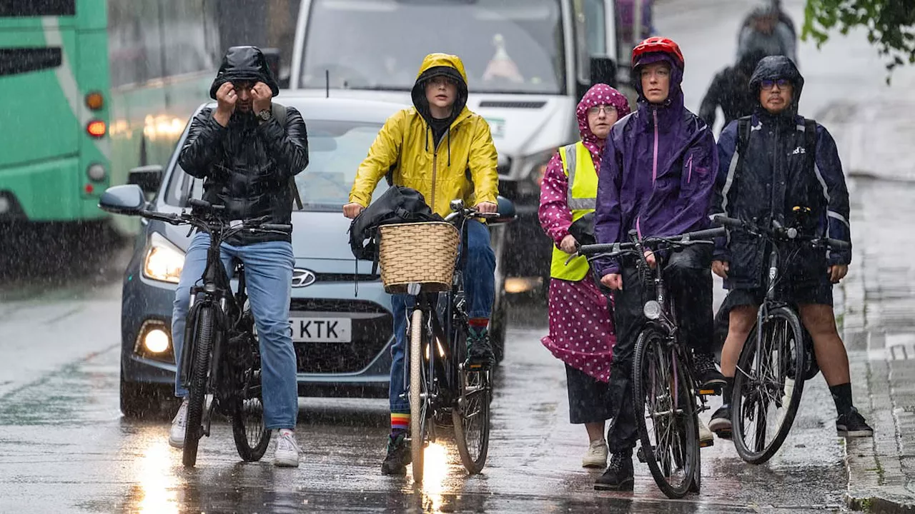 Rare amber warning for floods and heavy rain across northern England with urgent 'danger to life'...