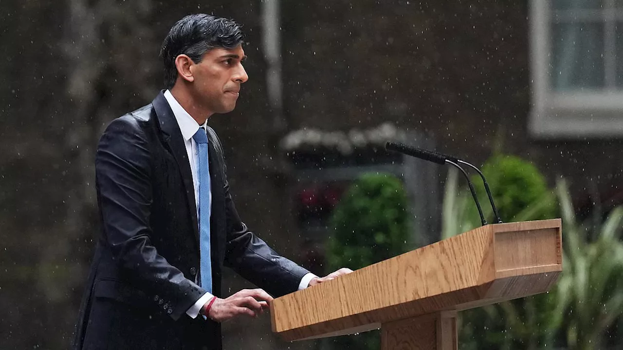 Rishi Sunak INSISTED on braving the rain: The inside story of how the PM's seemingly snap decision...