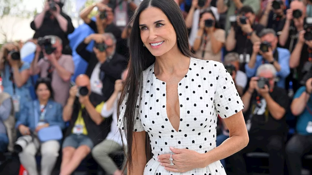 Demi Moore in Cannes: A Star is Re-Born