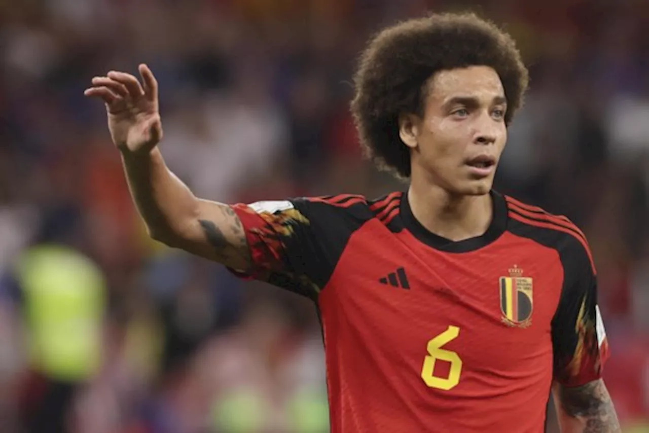 Axel Witsel in beeld bij Rode Duivels voor EK