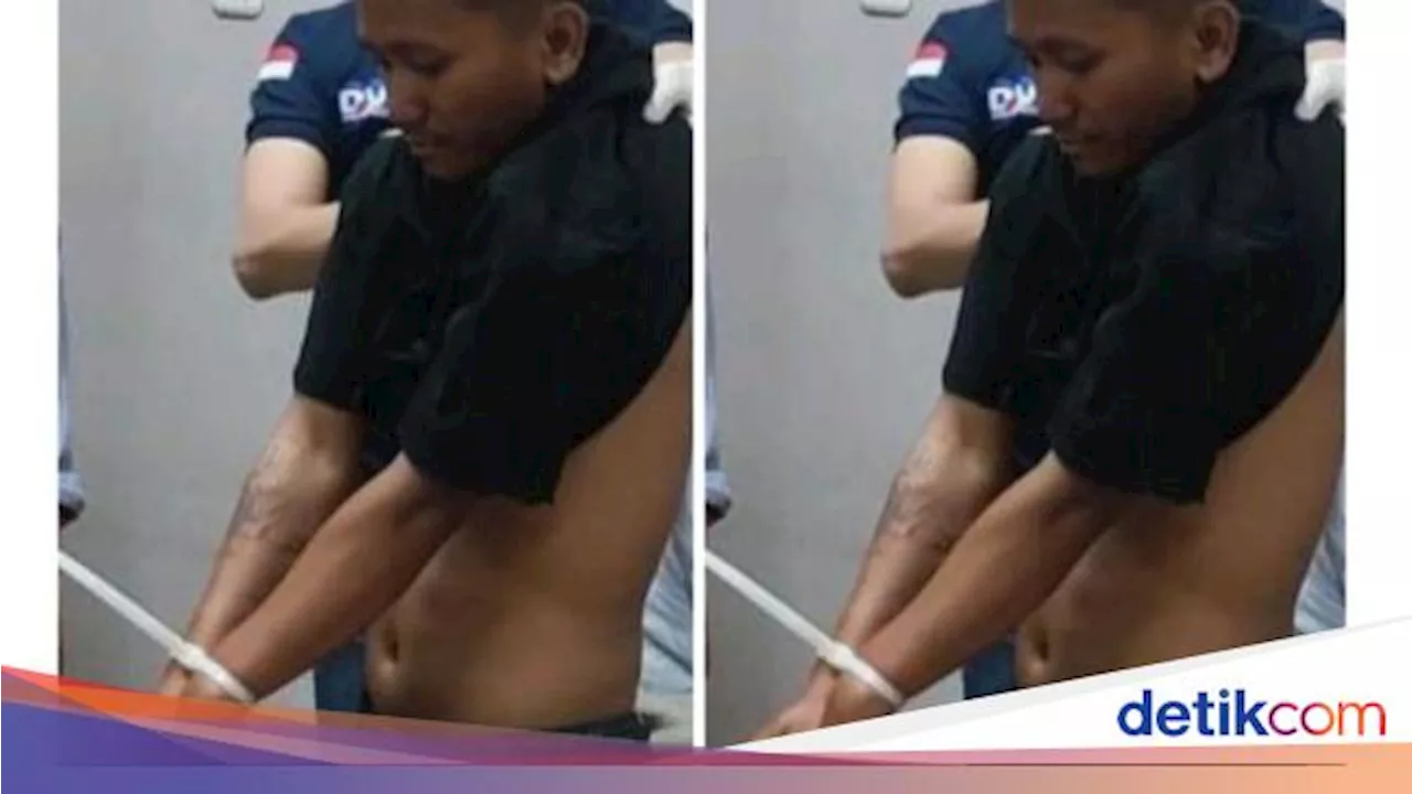 Momen Pegi Tersangka Kasus Vina Cirebon Saat Ditangkap Polisi