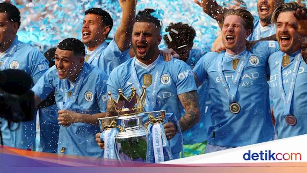 Walker: Rekor 4 Kali Juara Liga Beruntun City Mustahil Disamai