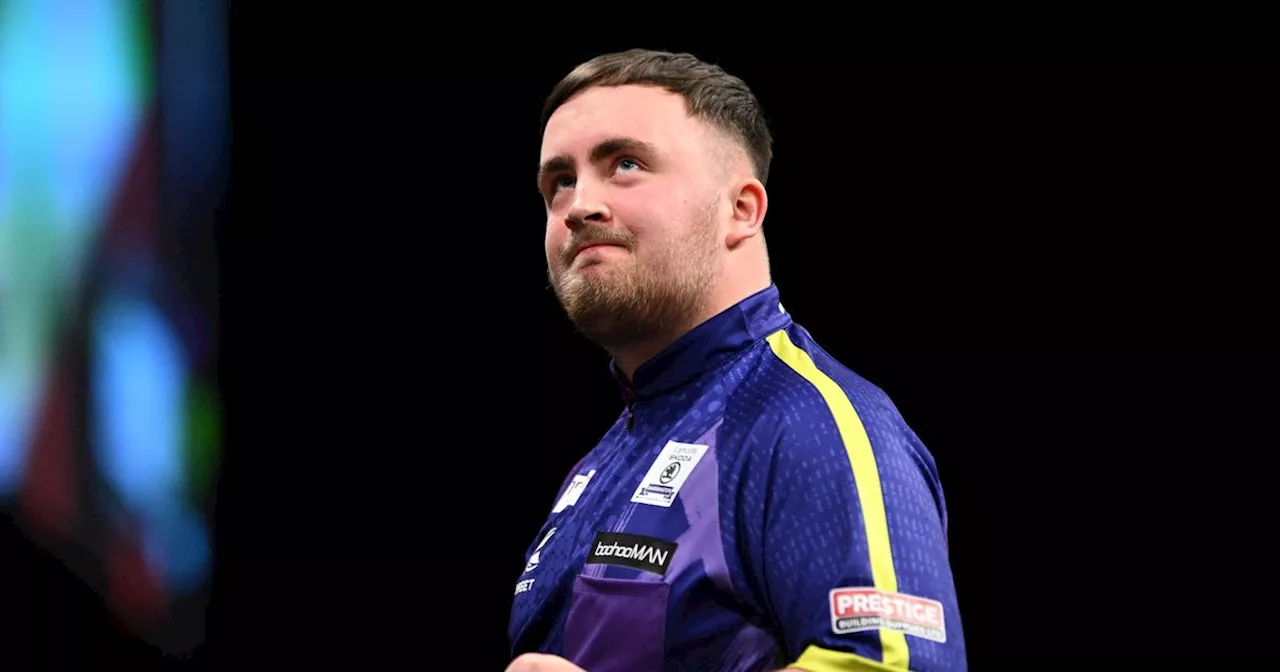 Luke Littler hits stunning nine-dart finish to win Premier League darts final