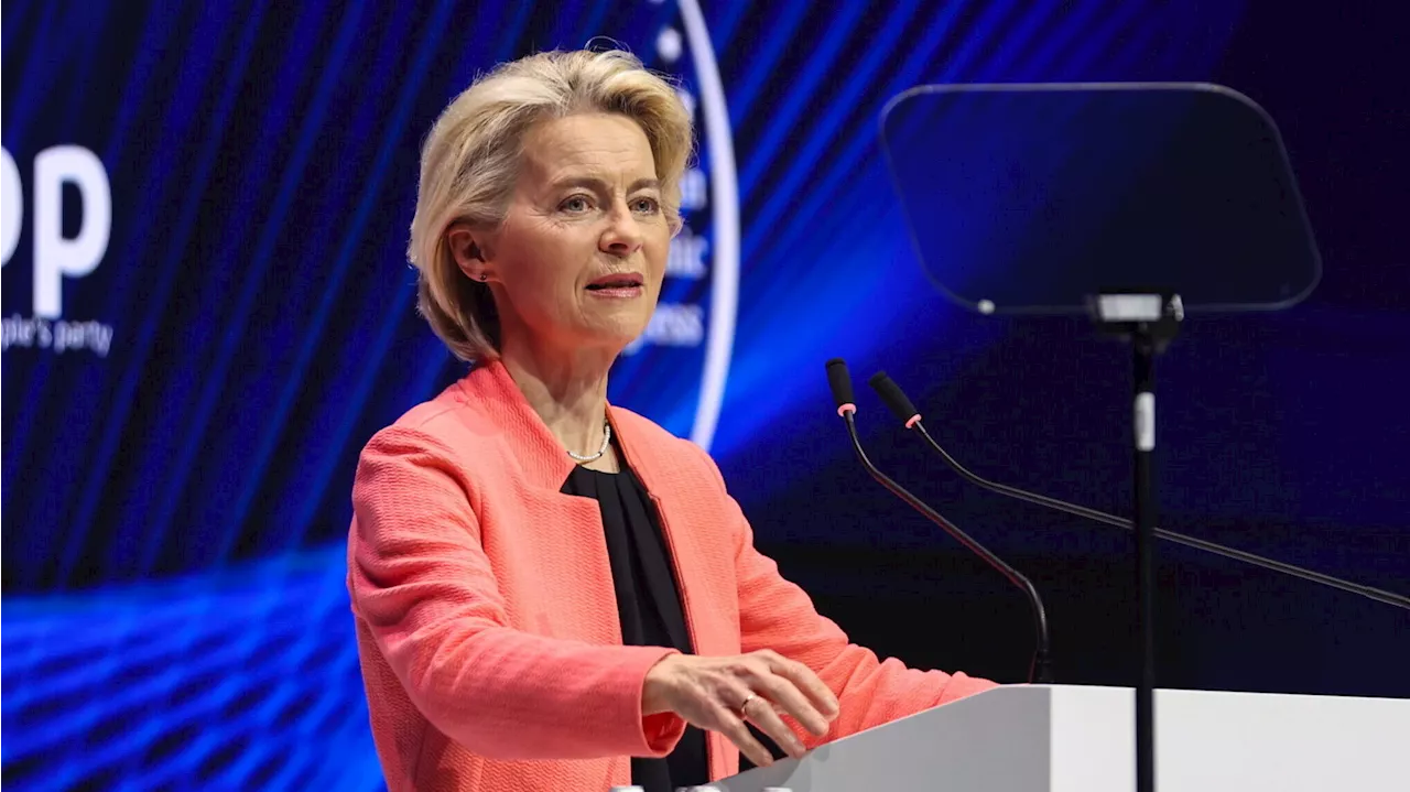 Von der Leyen assume proximidade de Meloni