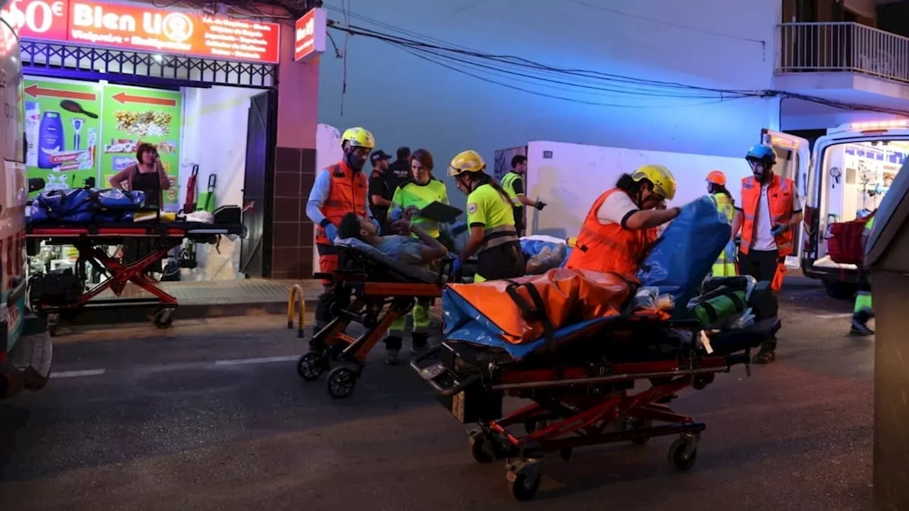 Al menos cuatro muertos y 16 heridos en el derrumbe de un edificio en Palma