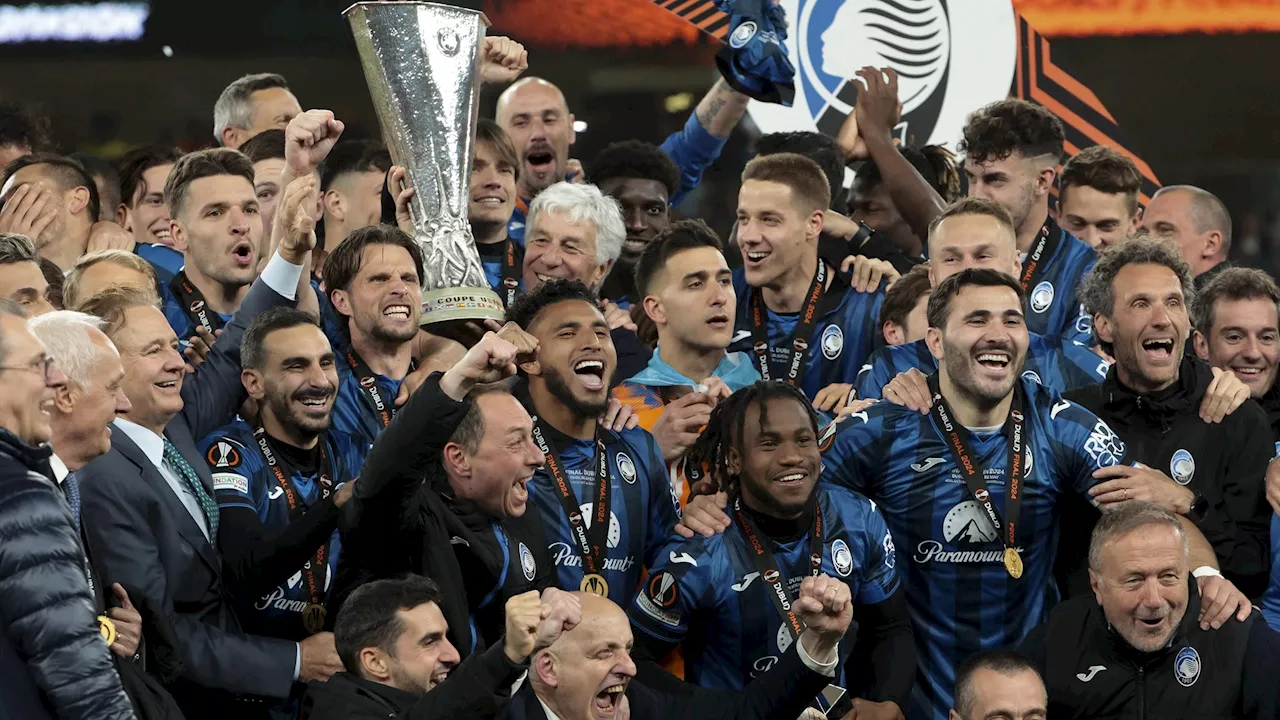 Atalanta campione Europa League, fa festa anche la Roma che può sperare di andare in Champions col 6° posto: cosa manca