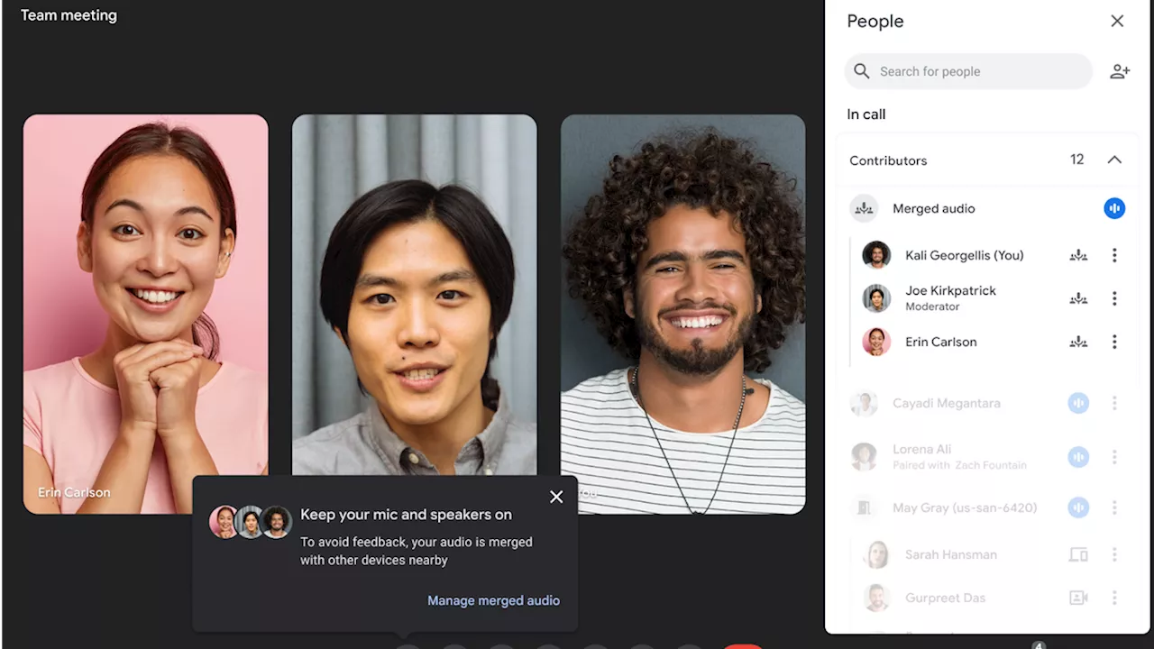 Google Meet Gets a New Audio Sync Feature